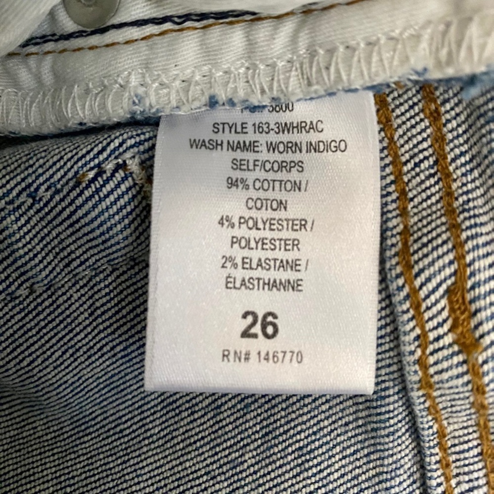 NWT Re/Done High Rise Ankle Crop - Picture 7 of 9